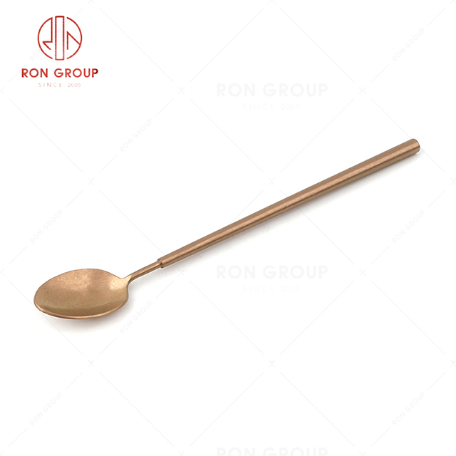 RN0178E00105 Hot Sale High Quality Exquisite Stainless Steel Barton Series-- Ice Tea Spoon