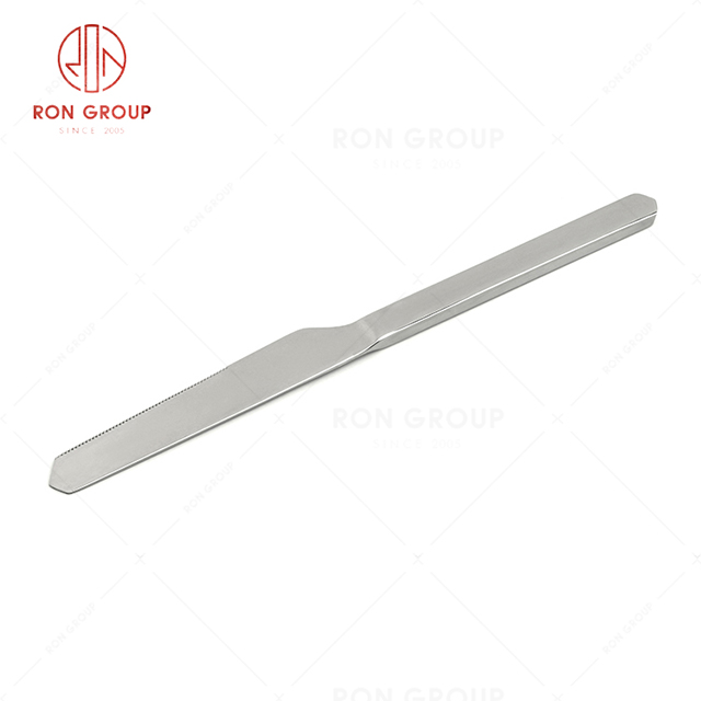 RN0178E00416 Hot Sale High Quality Silver Stainless Steel Cutlery Arthur  Series-- Table Knife