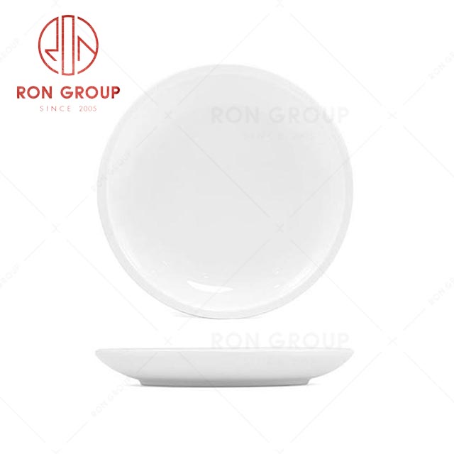 RN0037P06395  Hot Selling Classic White Procelain Saucer