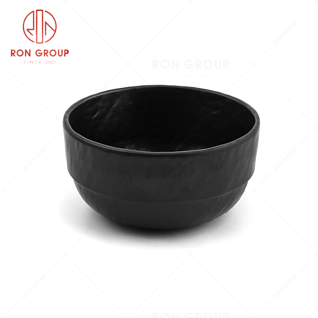 Manufacturer direct selling Japanese restaurant high-quality hotel black bowl