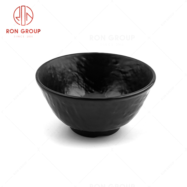 Hot selling restaurant tableware hotel event gift frosted round bowl