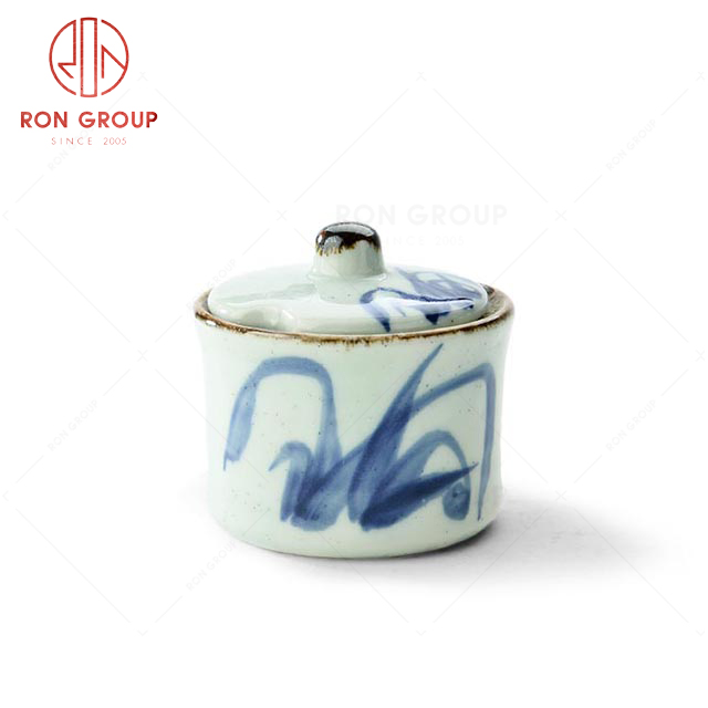 RNPCS023HL Wholesale High Quality Ceramic Sauce Pot