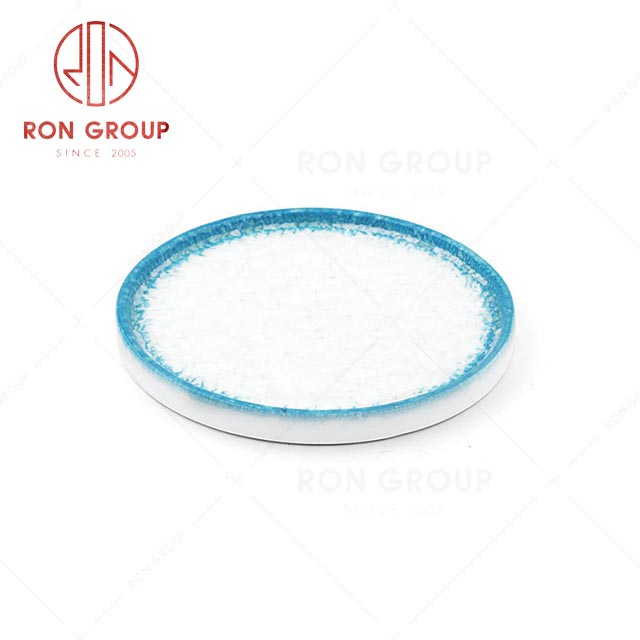 RN0660P00485 Hot Sale Unique Design Ceramic Round Plate