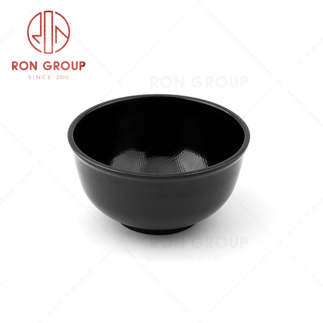 RN0011M00325 Wholesale High Quality Durable Rock Grey Melamine  Bowl