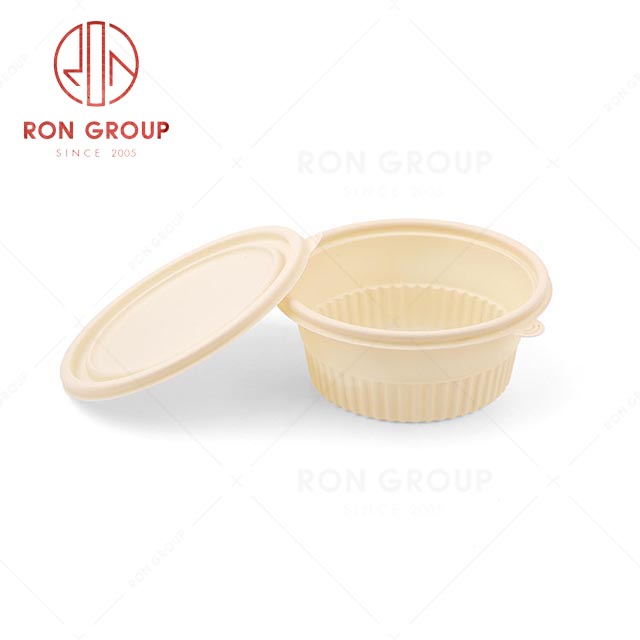 RN0586D00006 Hot Sale High Quality Disposable Compartment Corn Starch Bowl