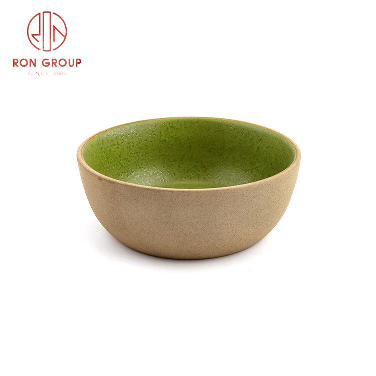 Hot sale Asian style ceramic dinnerware set restaurant hotel use ceramic soup rice bowl