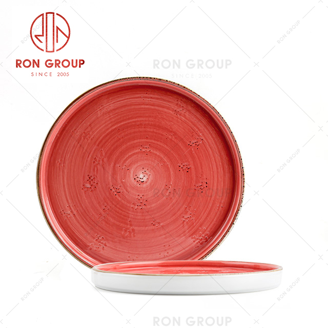 Most hot selling restaurant dinnerware warranted against edge chipping party plates