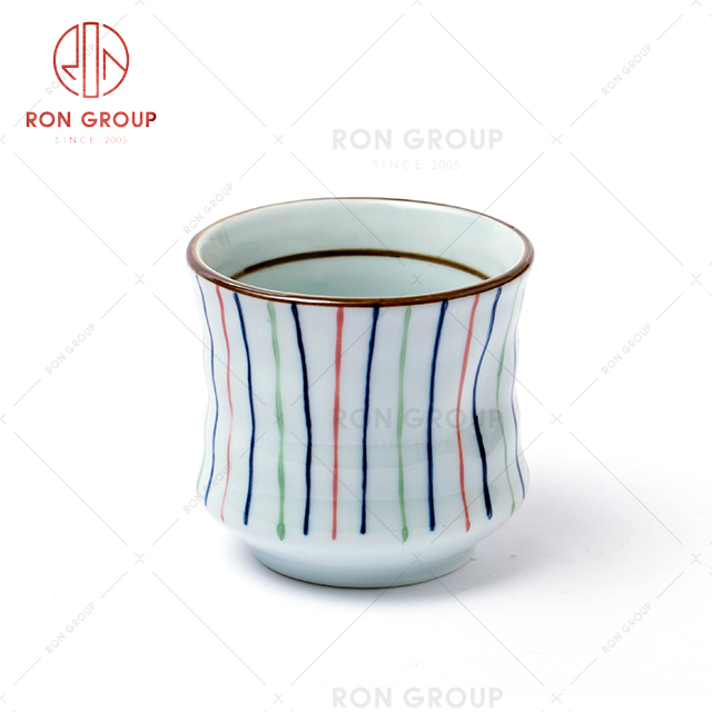 New promotion cafe cup coffee cup tea cup factory new design ceramic cup