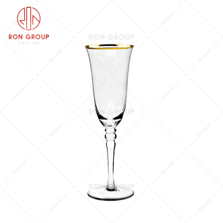European retro red wine glass cup hotel goblet thicked restaurant champagne glasses
