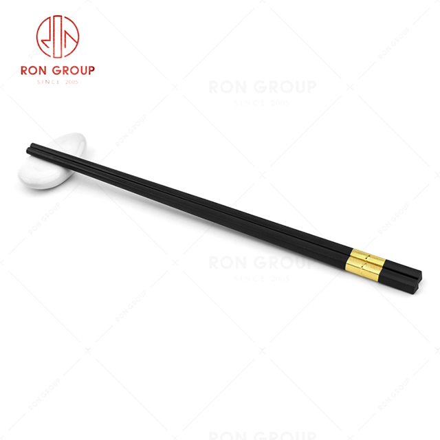 RN0573S00065 Hot Sale High Quality Classic Style Delicate Durable Alloy Chopsticks