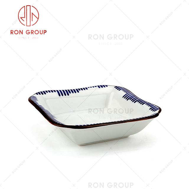 Wholesale supply high-quality restaurant tableware exquisite hotel square bowl