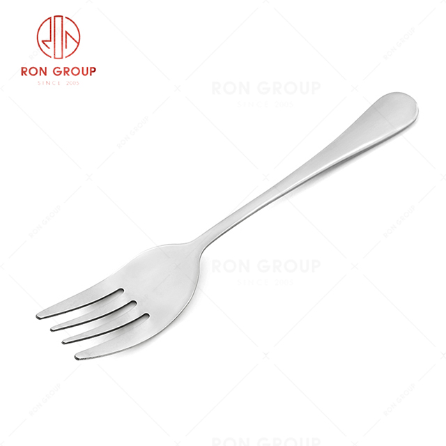 RN0050E01898 Hot Sale High Quality Durable Silver Stainless Steel Serving Fork