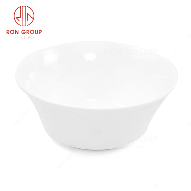 RN0037P06170 Wholesale High Quality Pure White Porcelain Bowl