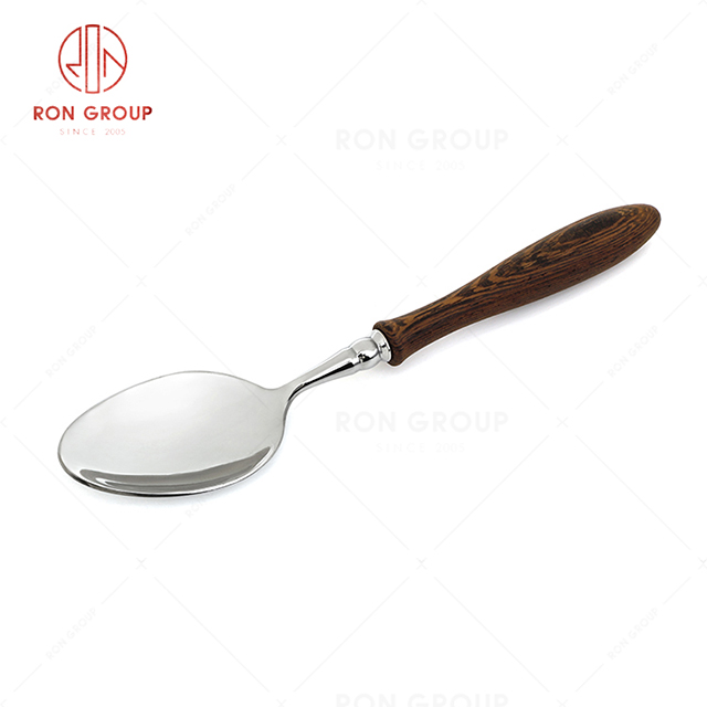 RN0178E00244 Hot Sale High Quality  Stainless Steel Cutlery Sakura Series-- Table Spoon