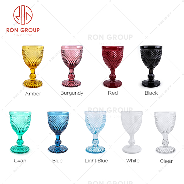 Hotel wedding activities high-quality glasses restaurant beautiful beverage wine cup