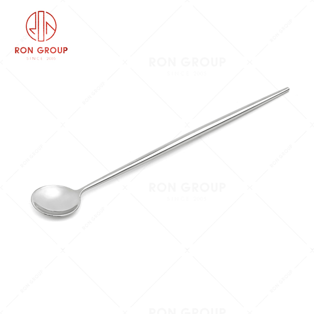 RN0068E00186 Hot Sale Unique Exquisite and Sturdy Stainless Steel Ice Spoon