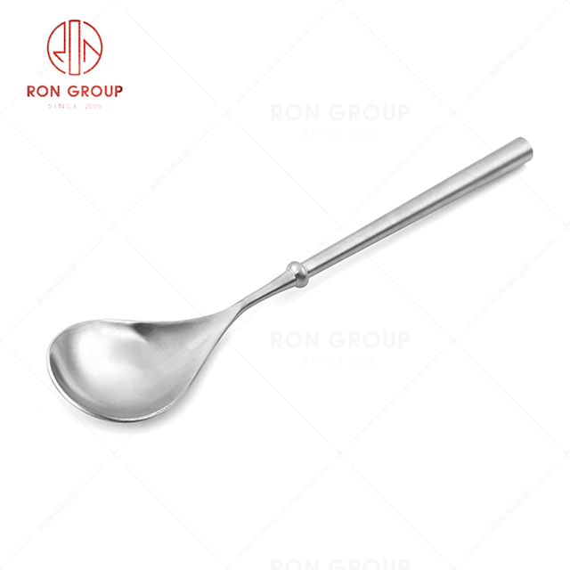 RN0050E01746 Hot Selling High Quality Exquisite Durable Silver Stainless Steel Table Spoon