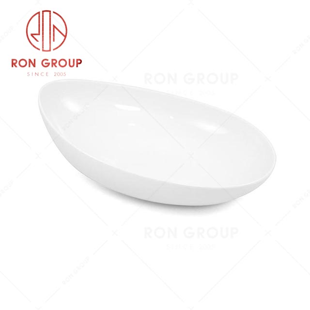 RN0037P06717-18  Hot Selling Unique Design  White Ceramic Bowl