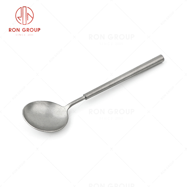 RN0178E00029 Hot Selling High Quality  Stainless Steel Cutlery Barton Series --Soup Spoon