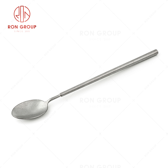 RN0178E00033 Hot Selling High Quality  Stainless Steel Cutlery Barton Series-- Ice Tea Spoon