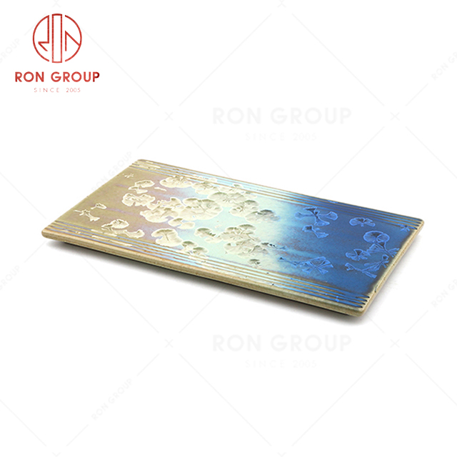 RN0660P00843 Hot Selling High Quality  Exquisite Ceramic Rectangle Plate