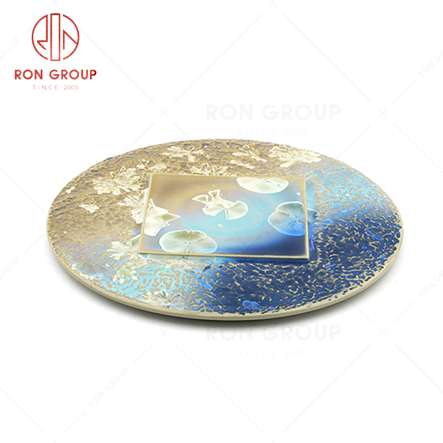 RN0660P00865  Wholesale High Quality Exquisite Ceramic Round Plate