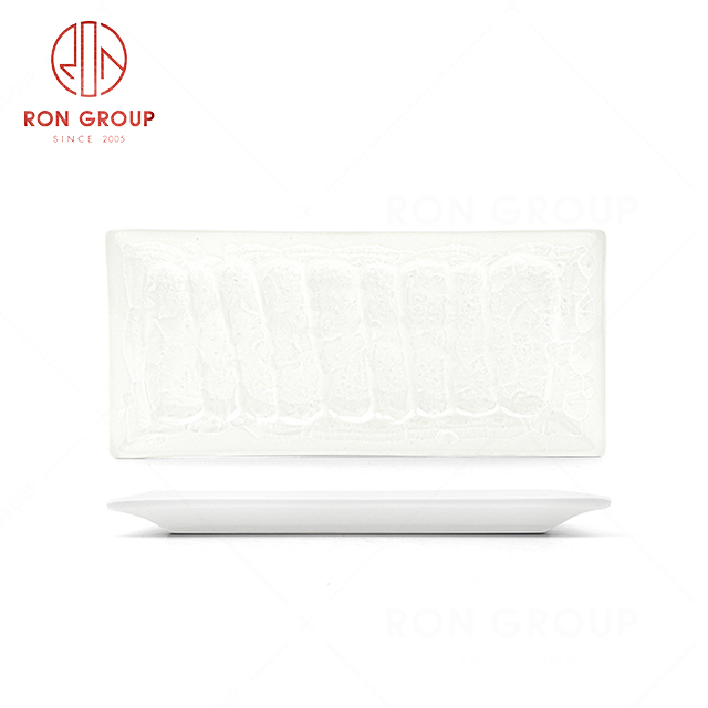 RN0660P00072 Wholesale Snow Crystal Series Long Plate