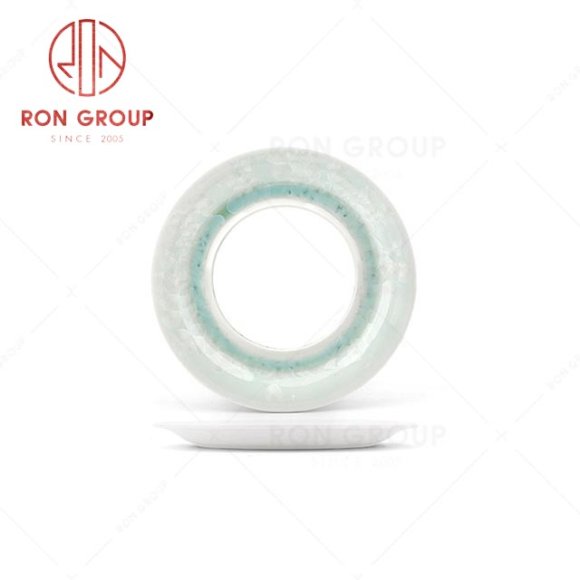 RN0660P00533 Wholesale Unique Design Exquisite Verdant Round Plate