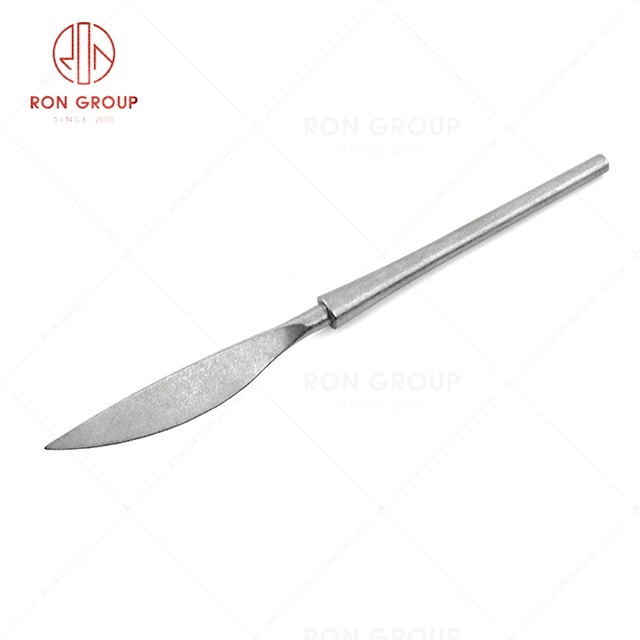 RN0050E01812 Hot Sale High Quality Exquisite Durable Silver Stainless Steel  Dessert Knife