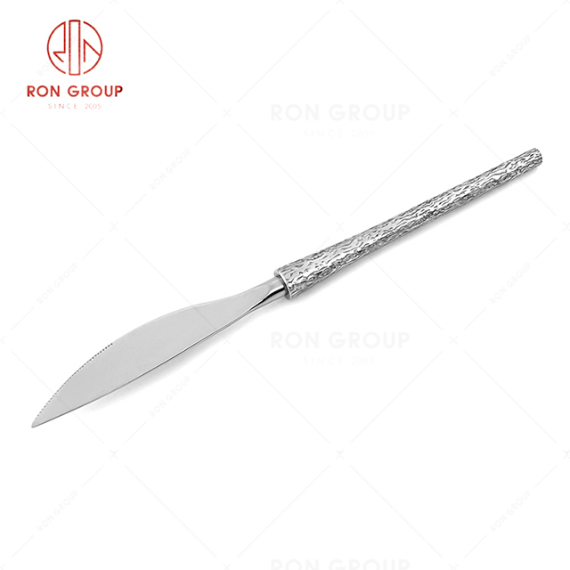 RN0050E01846 Wholesale  Selling High Quality Exquisite Durable Silver Stainless Steel Dessert Knife