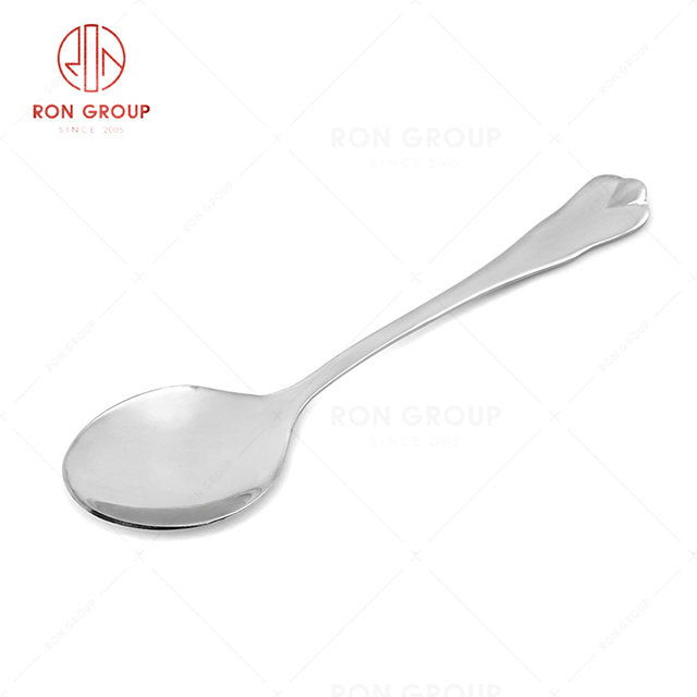 RN0050E01933 Hot Sale  Durable Silver Stainless Steel Tea Spoon