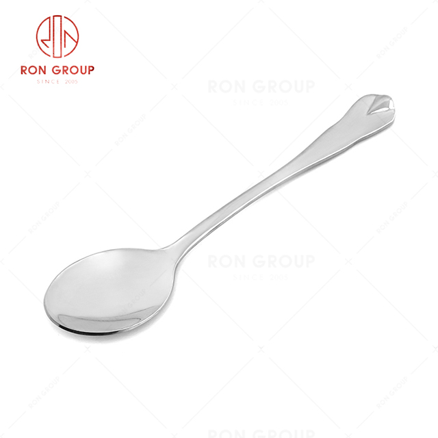 RN0050E01940 Wholesale High Quality Durable Silver Stainless Steel Coffee Spoon 