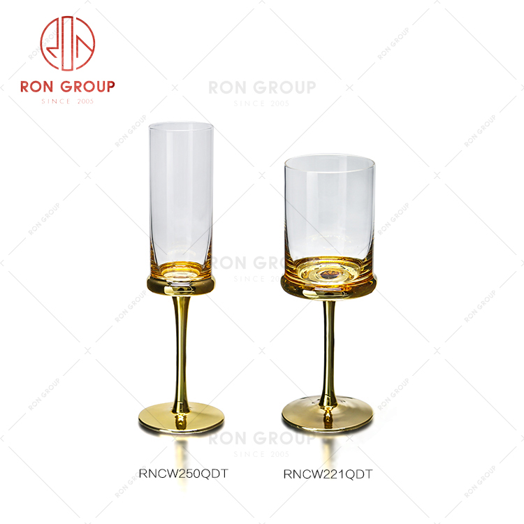 High grade design hotel party banquet essential cup restaurant wedding event glass