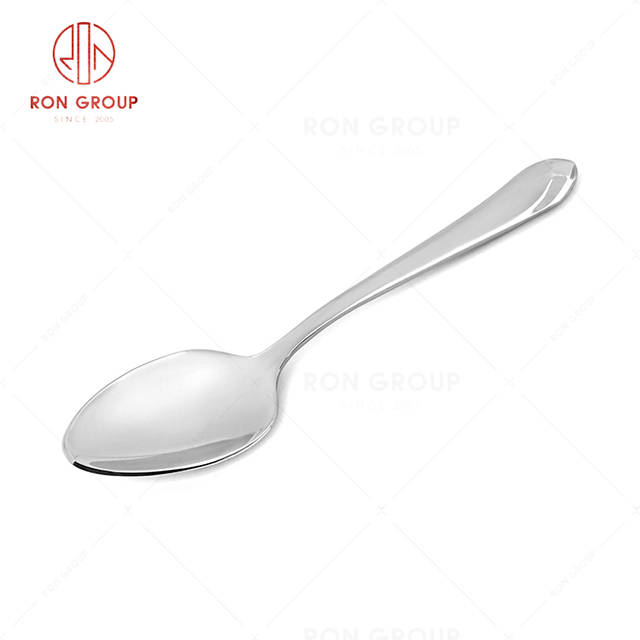 RN0050E01688 Wholesale High Quality Exquisite and Practical Silver Stainless Steel Tea Spoon