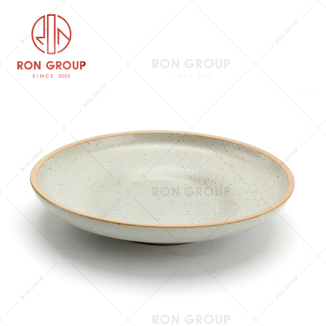 Korean style porcelian plate bowl set high temperature ceramic korean bowls set