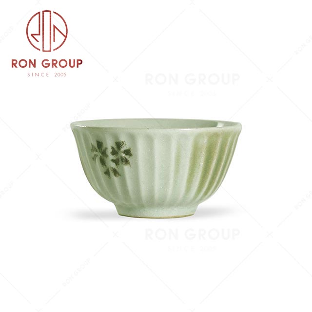 RN0039P02604 Wholesale High Quality Exquisite and Elegant Porcelain Rice Bowl