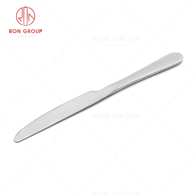 RN0050E01921 Wholesale High Quality Exquisite Silver Stainless Steel Table Knife