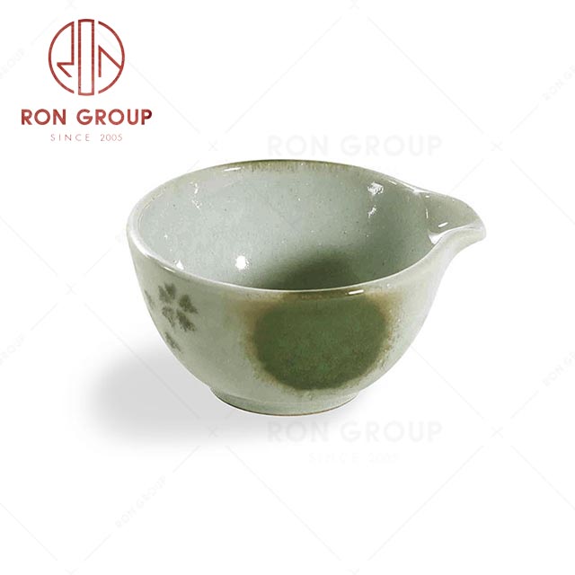 RN0039P02611  Hot Selling High Quality Exquisite Green Sauce Bowl