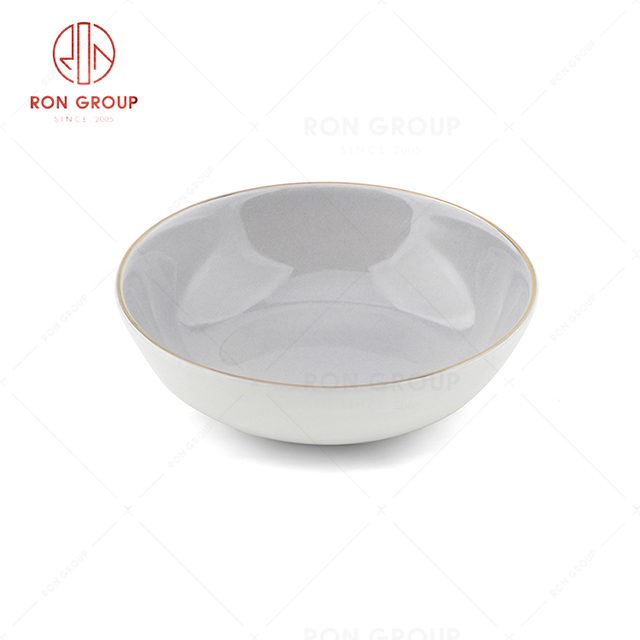 RN0045P00042 Wholesale High Quality Exquisite Bone China Sauce Dish 