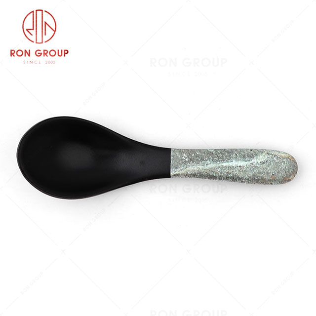 RN0039M00001 Hot Sale Unique Design Melamine Spoon