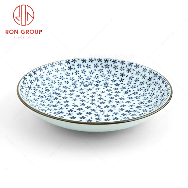 RNPS011FX Hot Sale High Quality Exquisite Porcelain Round Plate