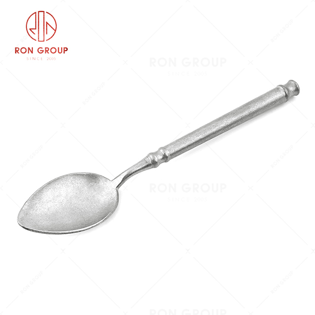 RN0050E01772 Wholesale High Quality Fine and Durable Silver Stainless Steel  Dessert Spoon