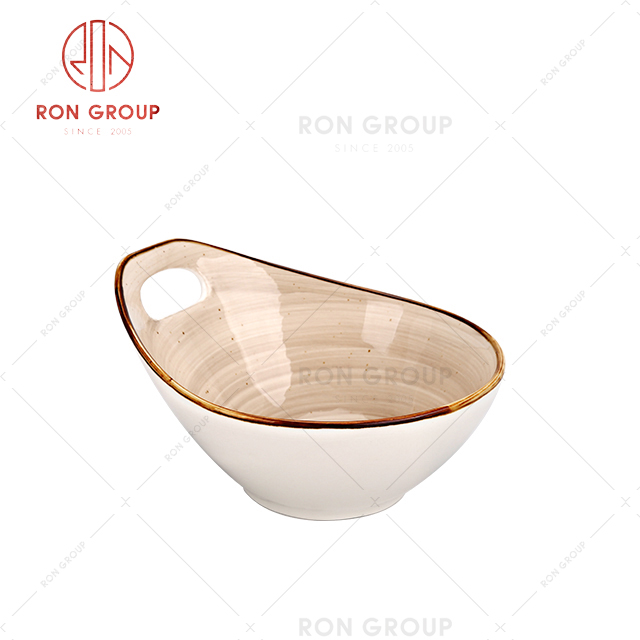 wholesale price tableware high quality matte dinner bowl for restaurant