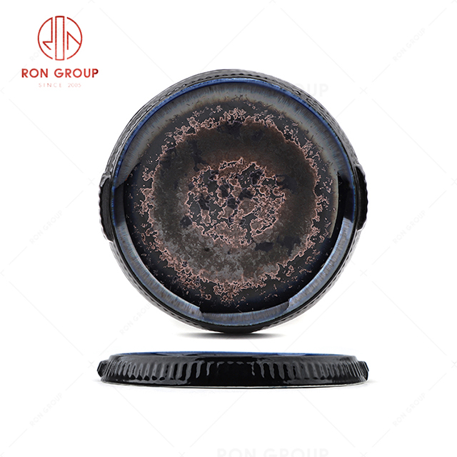 RN0660P00256-86 Wholesale High Quality Unique Ceramic Shallow Round Plate