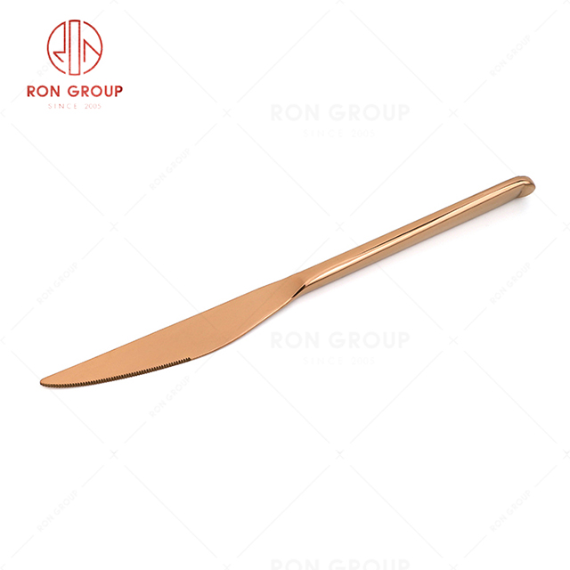 RN0178E00232  Wholesale High Quality Stainless Steel Cutlery Moroccan Series --  Table Knife