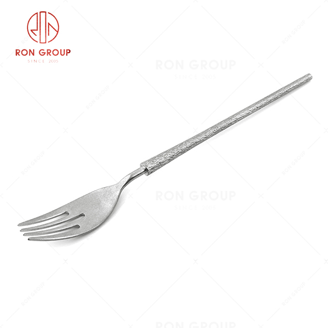 RN0050E01835 Hot Sale High Quality Exquisite Durable Silver Stainless Steel Dessert Fork