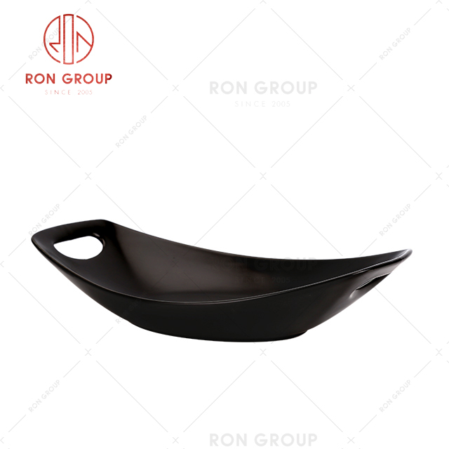 unique design modern restaurant buffet custom ceramic sauce bowl