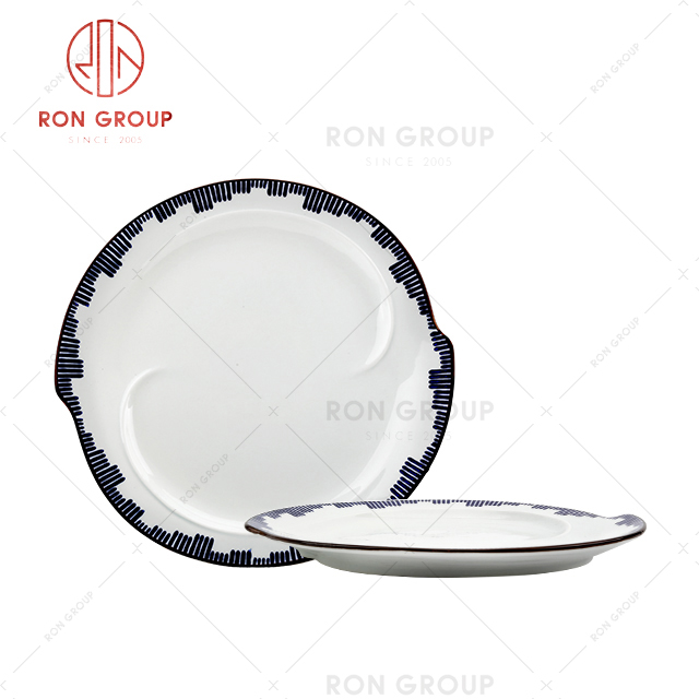 High quality restaurant tableware elegant style high-end hotel dishes