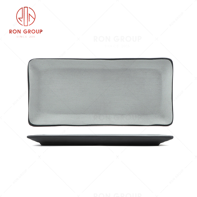 RN0004M00032-33-34  Wholesale High Quality Durable Melamine Long Plate