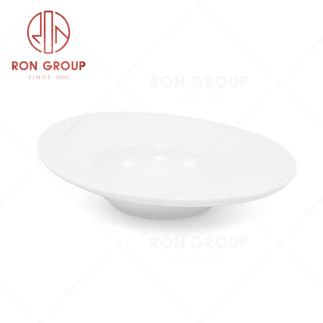 RN0037P06419-20 Hot Selling Unique Design White Porcelain Bowl